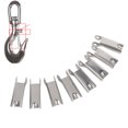 thumbnail image 1 of 8PCS Hook Safety Latch 316 Stainless Steel Multipurpose Towing Receiver Hitch Replacement for Cargo Hoisting, 1 of 7