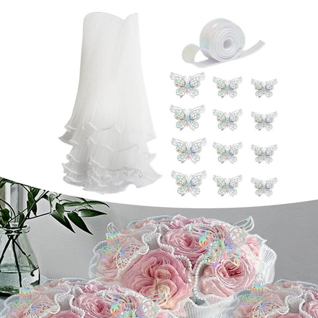 Papel de malla para envolver flores, decoración de embalaje de flores, envoltura de ramo, suministro de envoltura de regalos de malla para compromiso