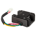 thumbnail image 2 of 3X Universal 4 Wire Full Wave Black Motorcycle Regulator Rectifier 12V DC Bike, 2 of 5