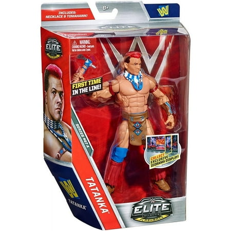 - WWE Elite Collection Tatanka Figure