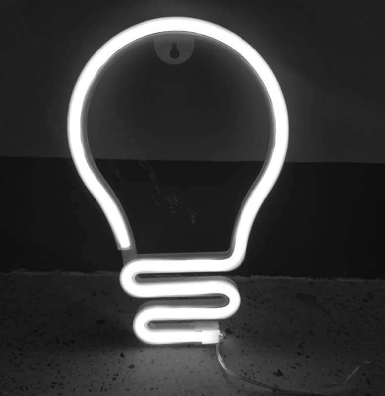 LINLIN Neon Sign,Neon Sign Light Wall LED Neon Night Lamp USB Battery