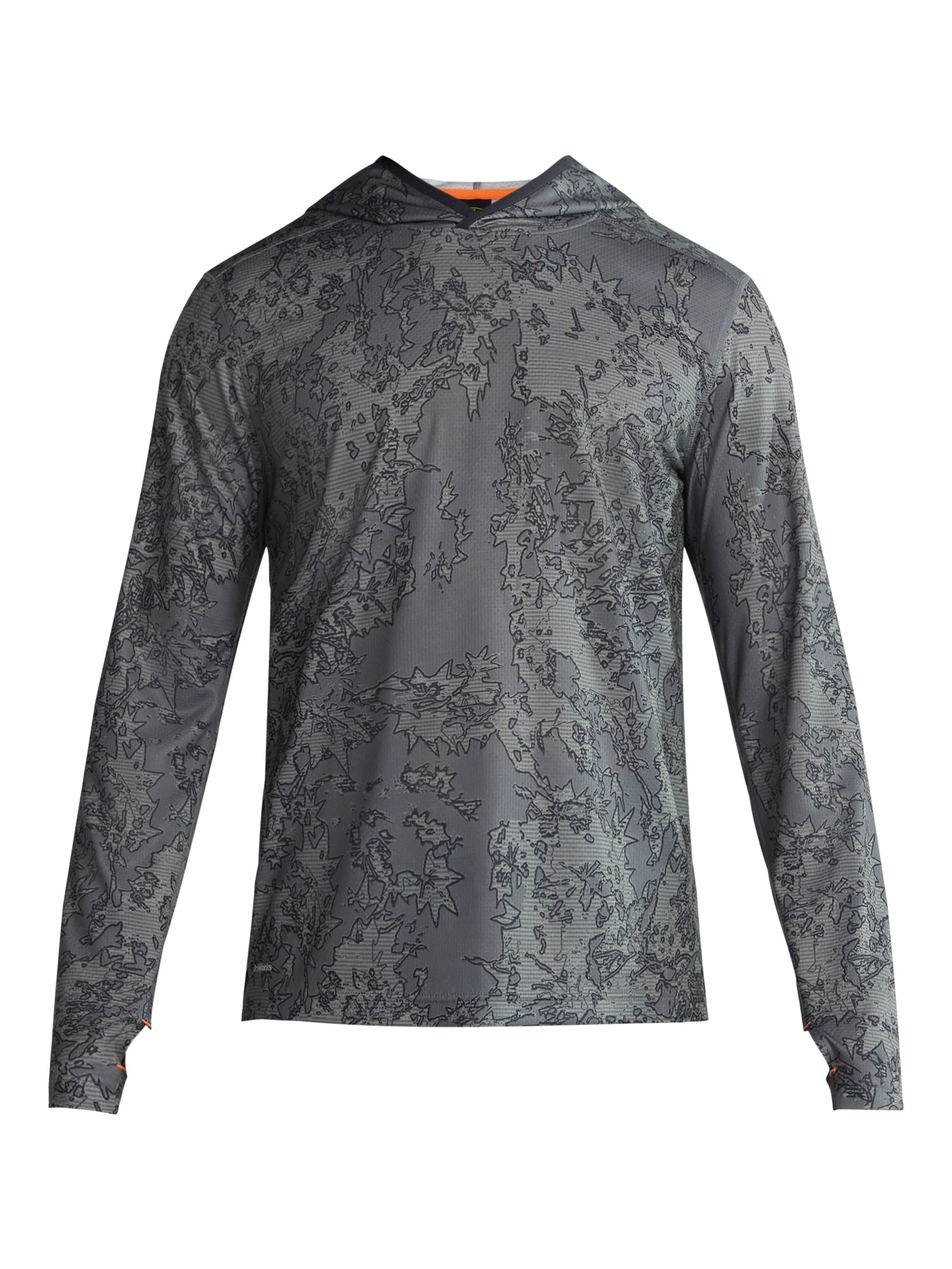 Athletic Works Men's & Big Men's Active Mesh Long Sleeve Hoodie, Sizes S-3XL