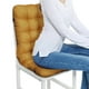 thumbnail image 3 of Cojín de Silla Cojín de Espalda y Cadera de Silla con Correa Fija Cojín de Cojín Integrado Cojín Grueso y Suave Adecuado para Sillas Coches Terrazas, 3 of 4