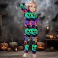 thumbnail image 2 of 2024 Rainbow Pumpkin Halloween Family Matching Outfits 4 Piece Set for Kids and Adults Comfortable Party Wear, 2 of 6