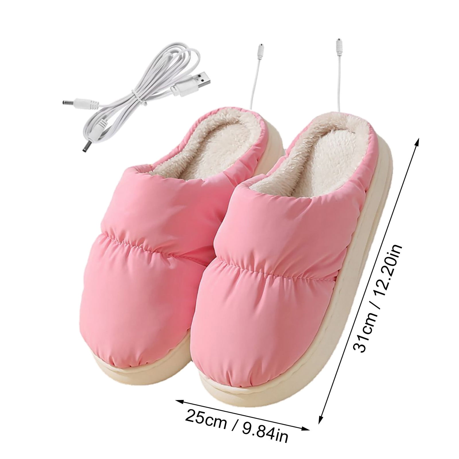 Heated slippers walmart sale