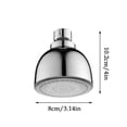 thumbnail image 3 of Multicolor LED Illuminated Rainfall Shower Head with Automatic Chromatic Transition for Modern Bathrooms, 3 of 7