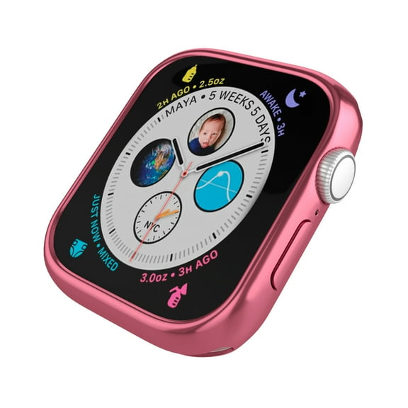 Case for Apple Watch 44mm Series 6 Series SE Series 5 Series 4 Edge 360x Bumper Protection Soft TPU Ultra-Slim Lightweight Resistant Protective Case Cover