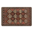 thumbnail image 1 of Experience Ultimate Comfort: Boho Bathroom Rugs, 20x32in, Non-Slip, Ultra Soft, High Absorbency, Machine Washable - Luxury Floor Mat for a Divine Shower, 1 of 5