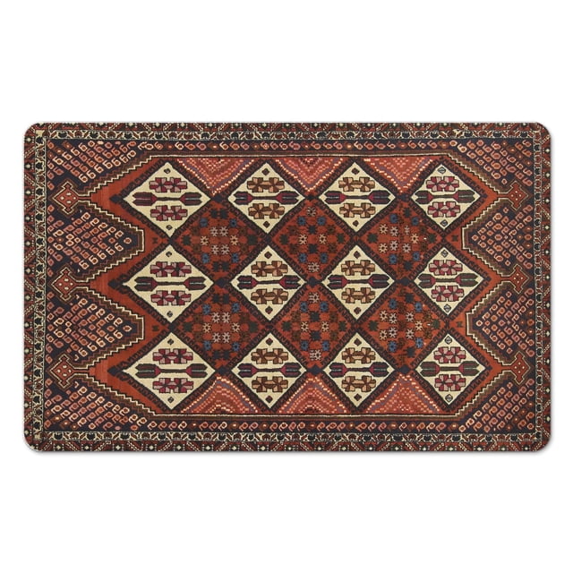 Experience Ultimate Comfort: Boho Bathroom Rugs, 20x32in, Non-Slip, Ultra Soft, High Absorbency, Machine Washable - Luxury Floor Mat for a Divine Shower
