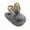 Dark Gray, variant on Toddler Bunny Slippers Girls Boys Kids Bunny House Slipper Winter Rabbit Slippers, Cute Soft Plush Anti-Slip House Kids Rabbit Warm Winter Slippers for Indoor Outdoor
