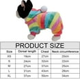 thumbnail image 3 of Ropa de una pieza de color para mascotas, material de franela, ropa de otoño e invierno para mascotas, ropa de algodón para perros MFZFUKR BST2002222-2, 3 of 6