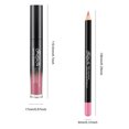thumbnail image 3 of Juego de 2 lápices labiales delineadores de labios, kit de regalo de maquillaje resistente al agua y de larga duración para mujeres Ygjytge Para estrenar, 3 of 5