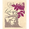 thumbnail image 2 of Z Studio 20x23 Black Ornate Wood Framed with Double Matting Museum Art Print Titled - WORLD TOUR LIBERTY, 2 of 4