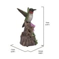 thumbnail image 2 of Hi-Line Gift Motion-Activated Singing Hummingbird on Foxglove, Polyresin - Multicolour, 2 of 7
