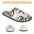 thumbnail image 3 of Fotbe Snake Pantuflas Peludas para Mujer con Estampado, Zapatillas de Peluche, Zapatos de Invierno para Casa, Uso Interior y Exterior-Medium, 3 of 8