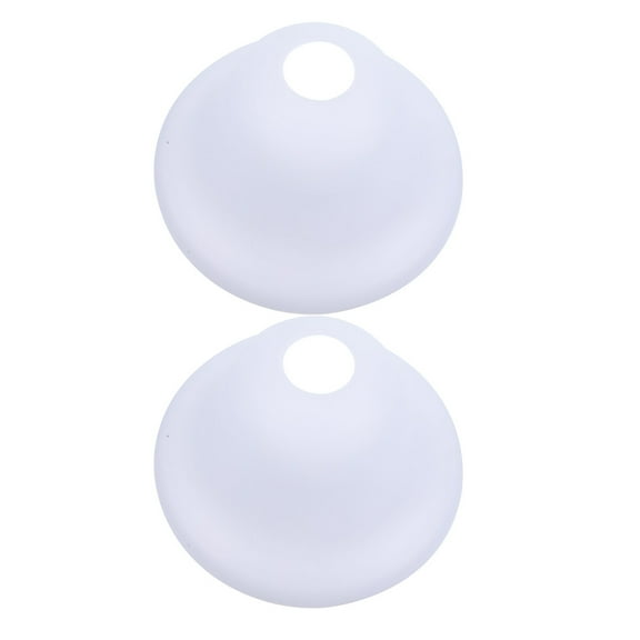 ELAYARD Set of 2 Plastic Lamp Shade Covers for Floor Lamps, Pendant Lights, and Home Light Fixtures