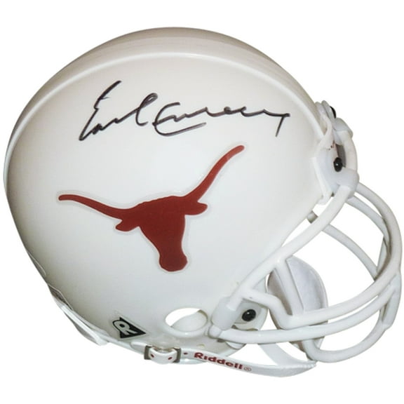 Earl Campbell Autographed Texas Longhorns Mini Helmet