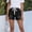 Black, variant on Drawstring Jean Shorts Jean Shorts Cheap Wide Leg Jean Bermuda Shorts Womens Athletic Shorts Modest Jean Shorts For Women Shorts With Pockets Pullon Shorts For Women Cute Jean Shorts