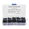thumbnail image 1 of 450Pcs Black M3 Cross Pan Head Self Tapping Screws Set Assortment Kit, 1 of 5