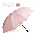 thumbnail image 1 of Paraguas plegable con protección solar, pegamento negro UV automático, lluvia soleada, doble uso, logotipo publicitario impreso, artículos para el hogar, 1 of 5