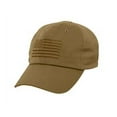 thumbnail image 2 of Rothco 16786 Tactical Operator Caps with US Flag, Coyote Brown, 2 of 2