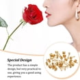 thumbnail image 4 of kurtrusly Earring Stud Base Multi Handmade Personality Ear Pins Setting Lady Decorations Daily Jewelry Making Tool Wedding Beach Gold 3mm 1Set, 4 of 6