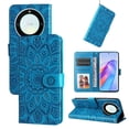 thumbnail image 1 of Funda tipo cartera GANGXUN para Honor X40 , diseño girasol, cuero PU, soporte, cierre magnético, tarjetero, 1 of 5