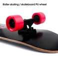 thumbnail image 2 of 1 Pce/4 Pcs/8 Pcs Roue de Patin Non Lumineuse Bonne Prise en Main avec Roulements Accessoire de Patinage Intérieur Extérieur, 2 of 7