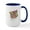 White/Navy Inside, variant on CafePress - Nerf Nation Mugs - 15 oz Ceramic Large White Novelty Mug