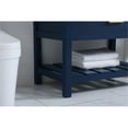thumbnail image 5 of Elegant Kitchen and Bath 36 inch Single bathroom vanity in blue with backsplash, 5 of 8