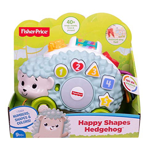 Fisher-Price GHR16 Linkimals Happy Shapes Hedgehog, Interactive Baby Toy  with Lights and Sounds