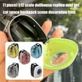 thumbnail image 2 of 1/12 Dollhouses Accessory Space Themed Cats Backpack Miniature Plastic Toy With Realistic Detail For Creative Displays, 2 of 8