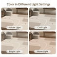 thumbnail image 7 of ODIKA 9'x12' Ivory Geometric Pathway Design Washable Area Rug Modern Abstract Lines with Subtle Accents for Dining Room, Basement, Large Office, Non-Slip Chair-Friendly, 7 of 7