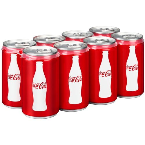 Coca-Cola Soda, 7.5 Fl. Oz., 8 Count - Walmart.com