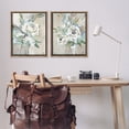 thumbnail image 3 of Stupell Industries Traditional Antique Rose Bundles Brown 2pc Floating Frame Art Set, 25 x 31 each, by Nina Blue, 3 of 8