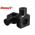 thumbnail image 5 of Motorcycle Handlebar Risers Mount For Harley Softail Dyna Bobber Chopper Black, 5 of 10