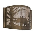 thumbnail image 3 of Meyda Tiffany 169675 Bear 10" Tall Wall Sconce - Copper, 3 of 4