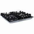 thumbnail image 2 of 4-Burners Gas Cooktop 24 inch Stainless Steel Tempered Glass NG/LPG Convertible, 2 of 11