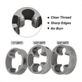 thumbnail image 3 of 6piezas Herramienta para Hacer Roscas PVC, Enhebrador Tubos, Juego Herramientas Plomería, Juego Troqueles Redondos para Tubos con 3 Troqueles 1/2 Pulgada, 3/4pulgadas y 1pulgada NPT, 3 of 7