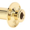 thumbnail image 2 of Prise jack 6,35 mm pour guitare acoustique et électrique, construction métallique, dorée, 2 of 4