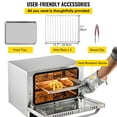 thumbnail image 3 of VEVOR Horno de convección comercial 21L de 3 niveles VEVOR RFXHLM20L110VGKHUV1, 3 of 12