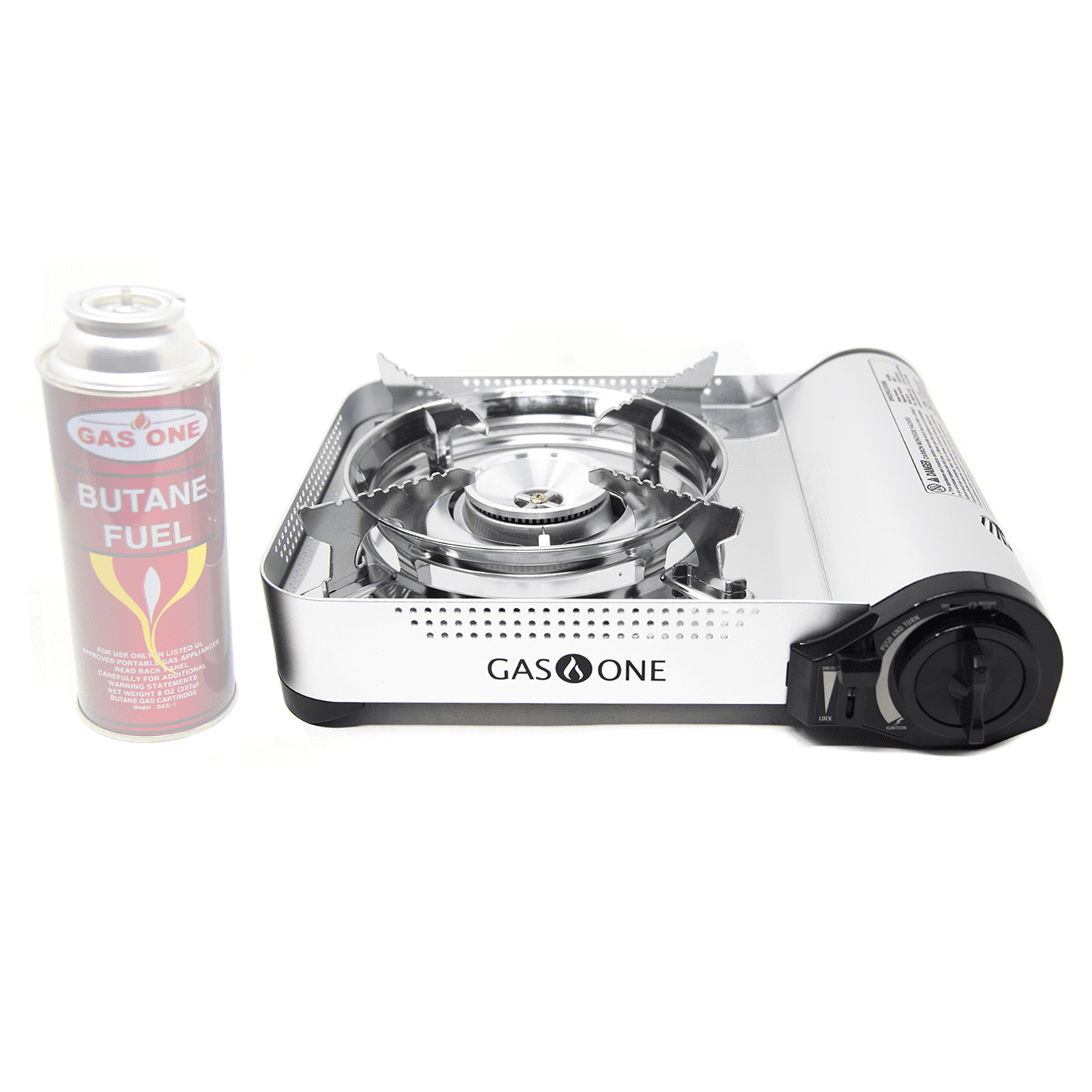 Gas ONE GS3950 Camp Stove Premium Butane Stove with Convenient