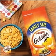 thumbnail image 5 of Goldfish Flavor Blasted Xtra Cheddar Crackers Family Size Bag - 10oz, 5 of 5