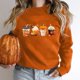 thumbnail image 2 of Suéter de cuello redondo de manga larga con estampado de moda Sexy informal para mujer de Halloween, blusa, Tops, sudaderas Pompotops  FGAJ19134, 2 of 6
