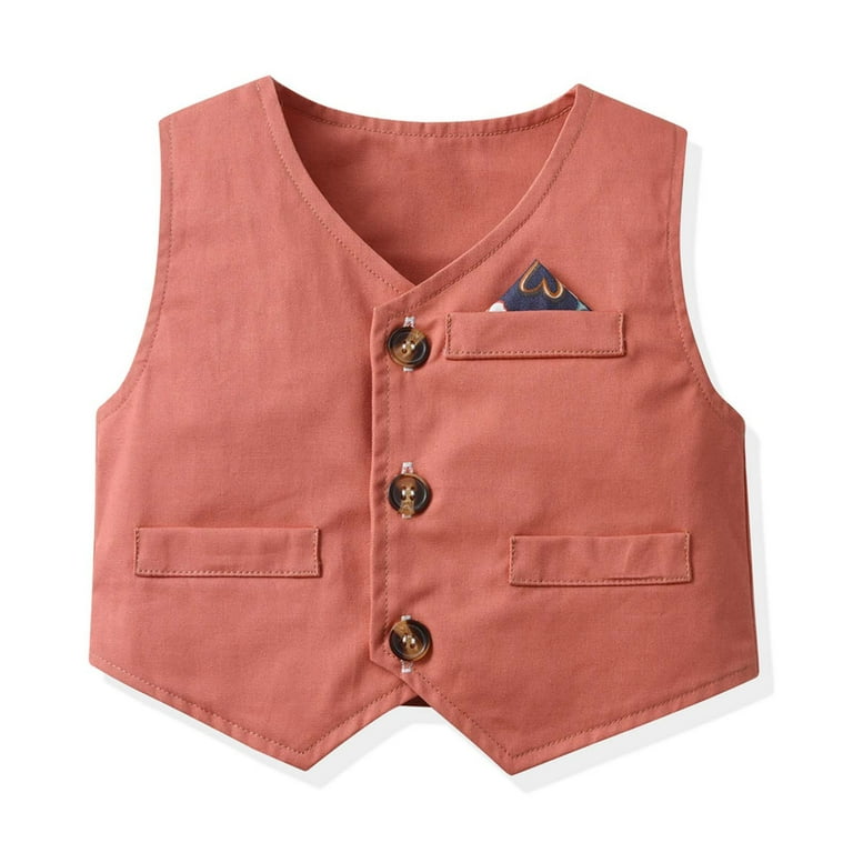 Infant Baby Boys Clothes Outfits Clearance Sale Boys Short Sleeve Printing Shirts Strap Shorts Vest Three piece Set Photography Performance Set 6