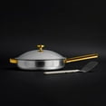 thumbnail image 1 of Our Place Titanium Always Pan® Pro Our non-toxic, high-performance titanium pan Chrome/Gold, 1 of 1