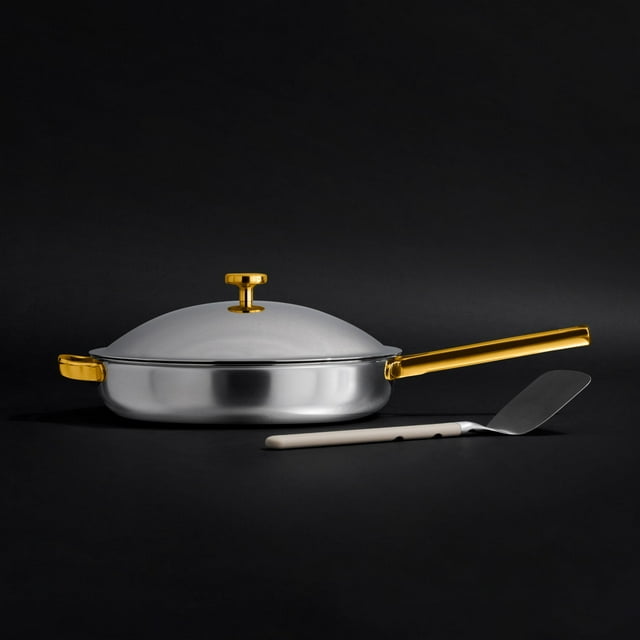Our Place Titanium Always Pan® Pro Our non-toxic, high-performance titanium pan Chrome/Gold