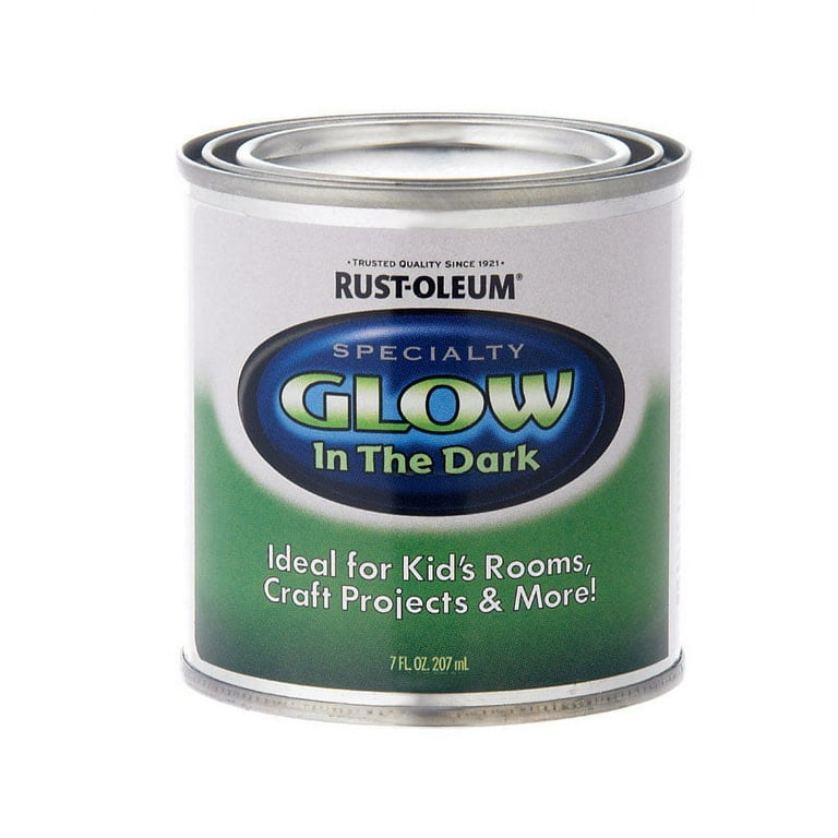 Rust-Oleum Specialty 207-ml Latex Semi-Gloss Clear Glow in the Dark Paint