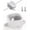 White-60, variant on Light Clips for Govee Outdoor Lights H706, Mounting Brackets for Govee Pro Outdoor Lights, for Govee Pro Permanent Outdoor Lights Extension (60)