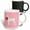 Multicolor, variant on 3drose, Dalmatian Xoxo Valentine Dog, 11oz Magic Transforming Mug
